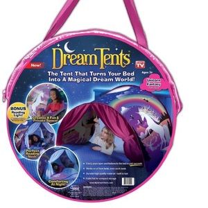 Dream tent with reading light twin size